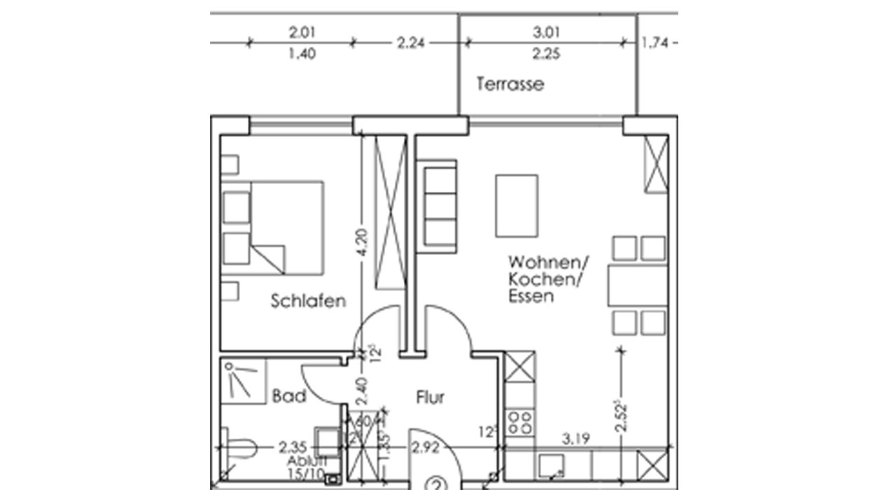 Wohnung 2, Lambergstrasse 6, Dortmund Lichtendorf